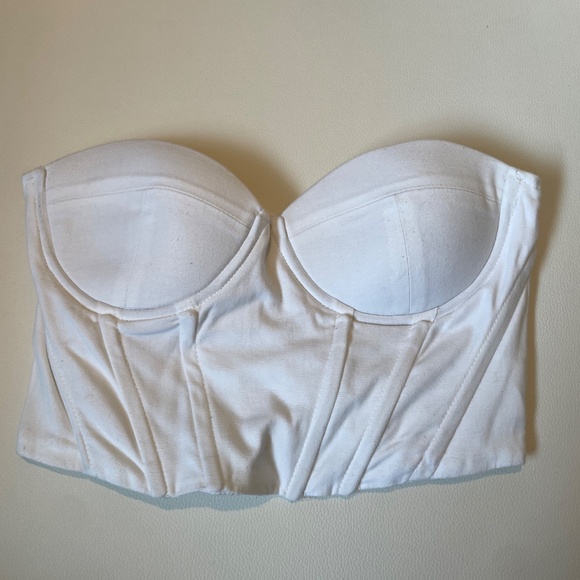 Princess Polly White Corset Top - Picture 3 of 5